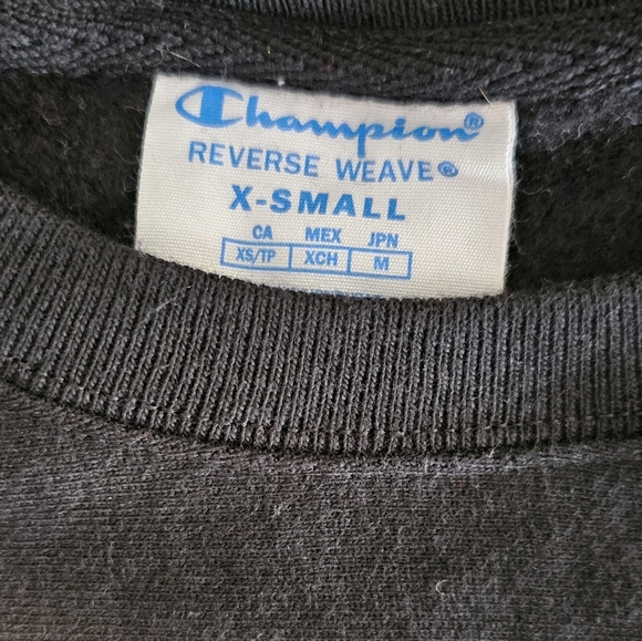 Blue & Pink Reverse Weave Champion Sweatshirt XS Extra Small - Picture 5 of 14
